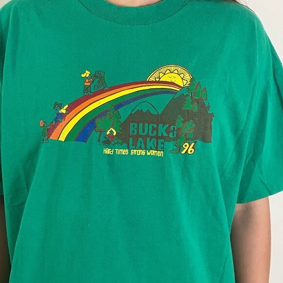 Bucks Lake Vintage 1996 T Shirt - Picture 2 of 5